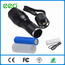 High Power LED Torch flashlight rechargeable led torch